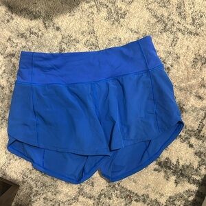 Lululemon Sped Up High-Rise Lined Shorts 4” Tall